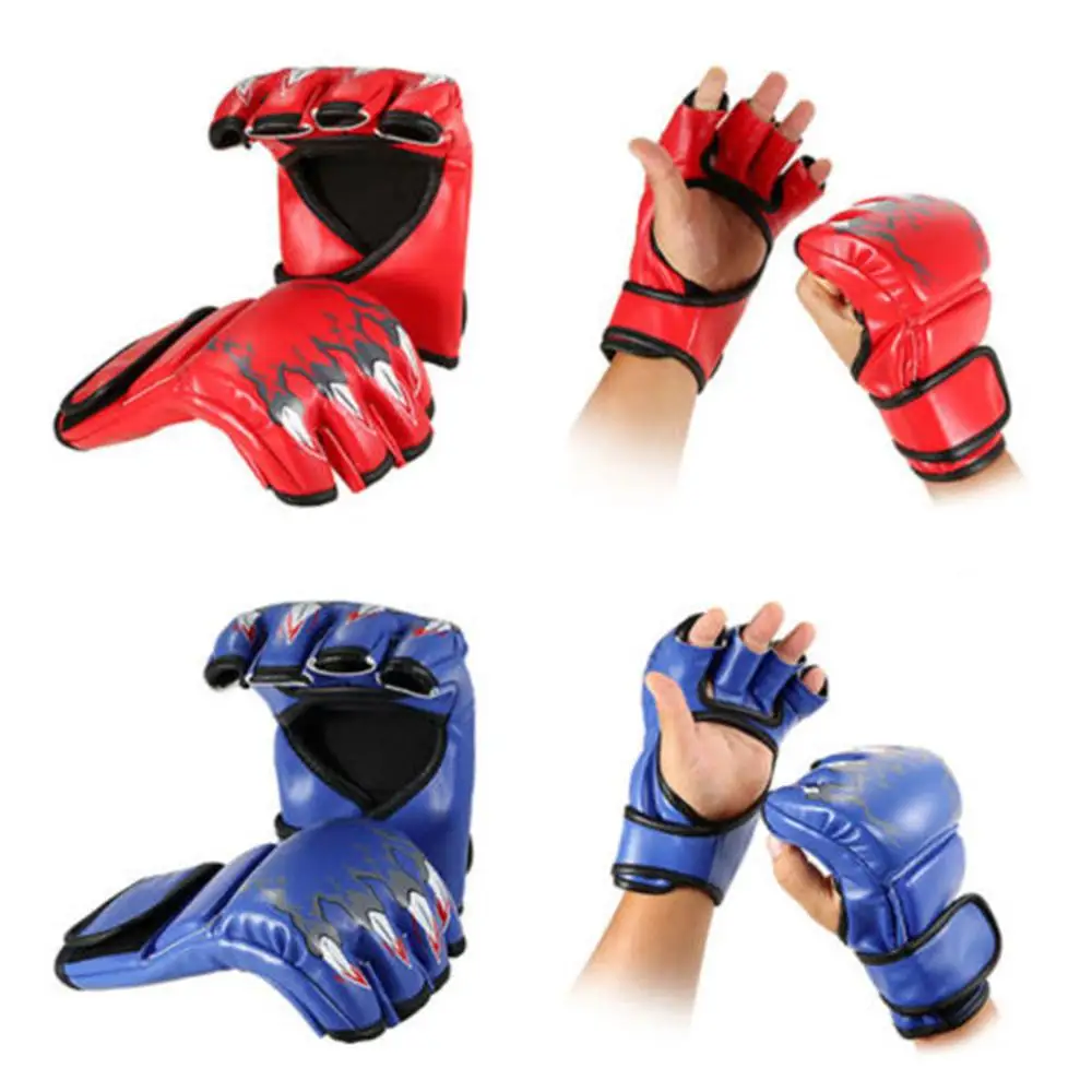Боксерские спортивные кожаные перчатки для боев MMA Tiger Muay Thai mma боксерские Sanda| |