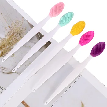 

Silicone Facial Cleansing Brush Remove Blackhead Pimples Deep Cleaning Skin Tool Black Head Pore Cleaner Silicone Brush