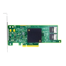 LSI 9207-8I LSI00301 контроллер RAID карты SATA+ SAS контроллер SFF8087* 2 PCIe 3,0X8