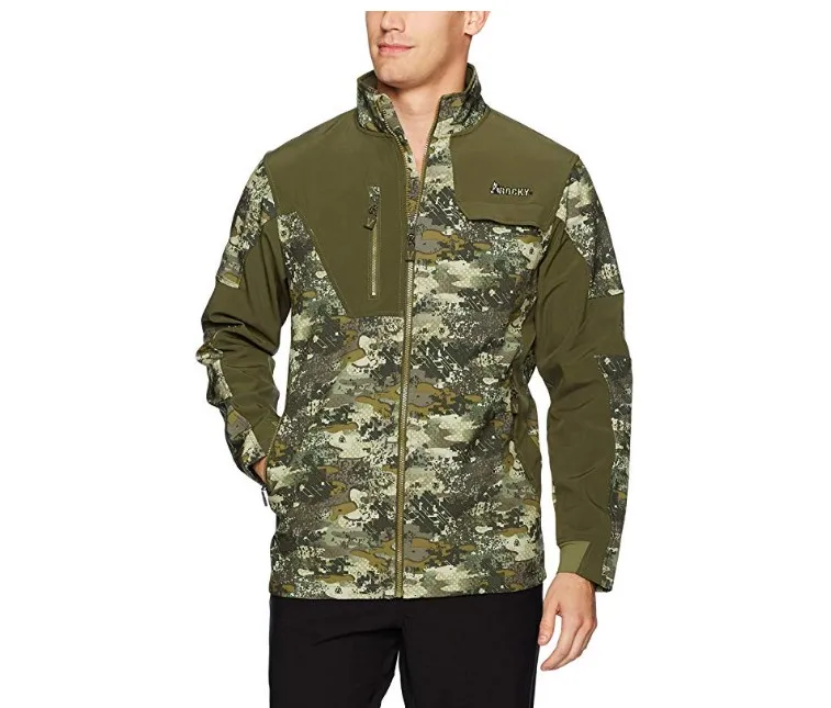 

2019 R*cky Fall Winter Men's Hunting Jacket Camouflage 2-Layer Jacket Sports Hiking Outdoor Man Jacket Waterproof Thermal USA Size S-XXL