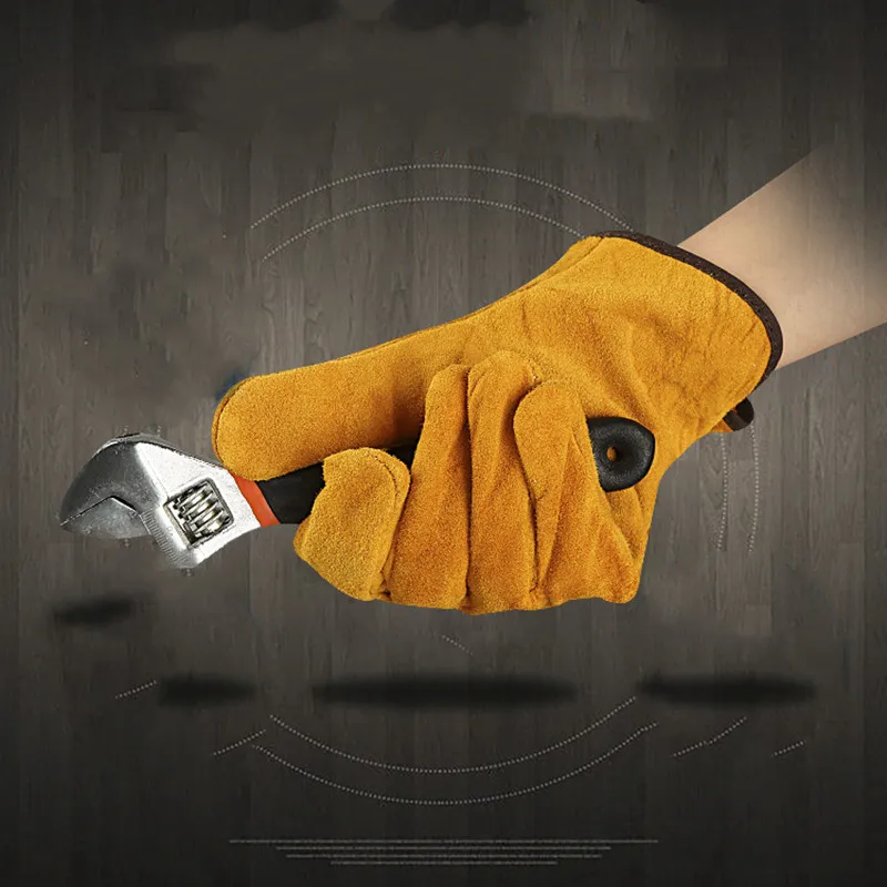Gants De Soudage TILLMAN 1350L MIG - Paire En Cuir De Vache Grain Supérieur - Neuf Sous Emballage