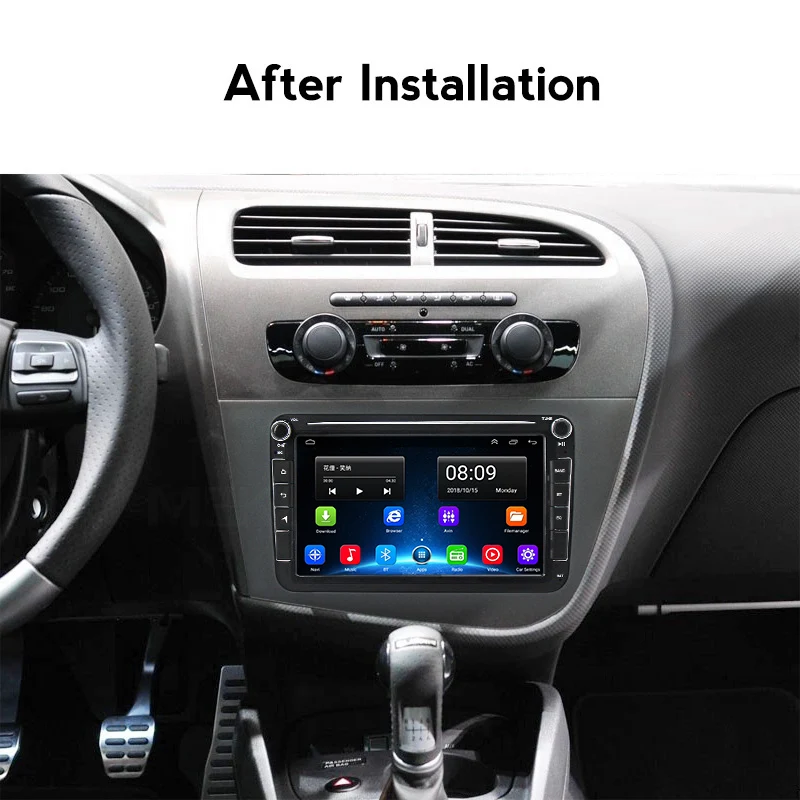 Автомагнитола 2 din на Android автомобильное радио автомобильный DVD плеер для VW Seat Leon