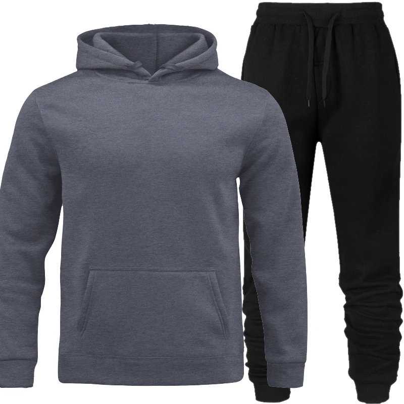 Женские толстовки с капюшоном штаны одежда комплект из 2 предметов Теплый Новый