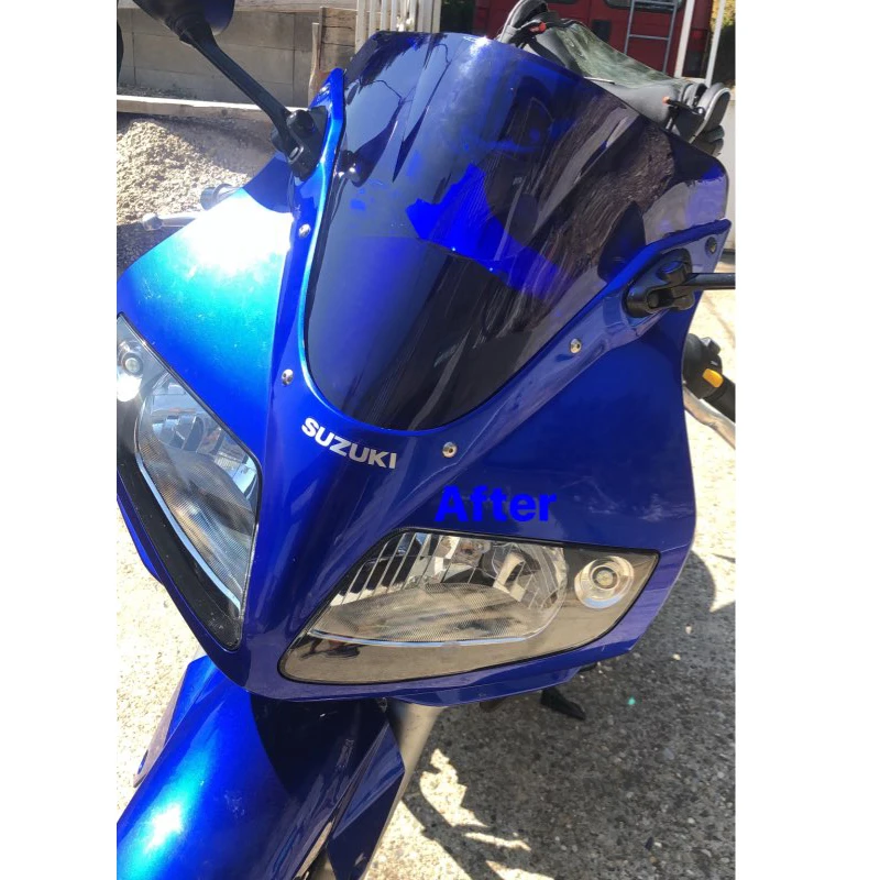 Мотоцикл лобовое стекло ветер экран для 2003-2008 2011 2012 Suzuki SV650 SV650S SV 650 SV1000 SV1000S 1000 S черный прозрачный