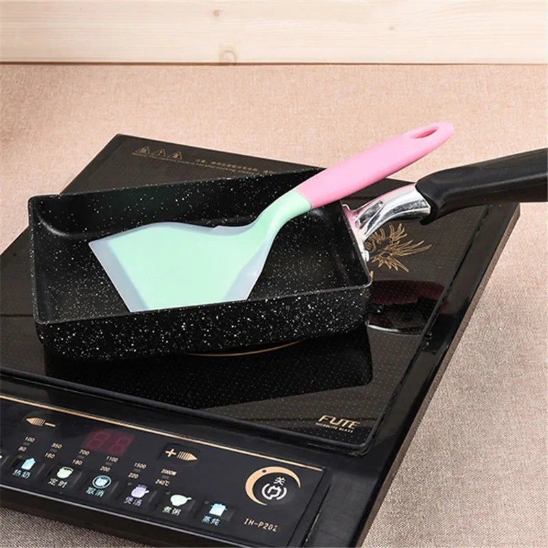 

Silicone Kitchen Ware Cooking Utensils Spatula Beef Meat Egg Kitchen Scraper Wide Pizza Cooking Tools Shovel Non-stick