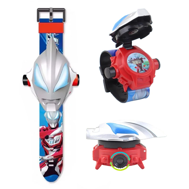 Bandai игрушка Diga Ultraman проекционные часы с 3D изображениями резинового материала