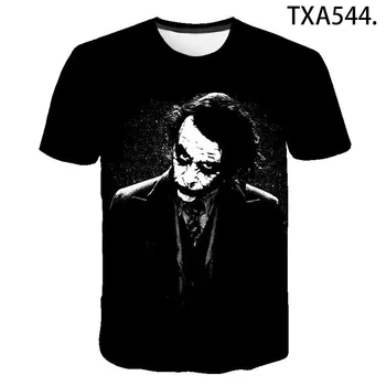 

New Summer Joker 3D T Shirts Casual Men Women Children Fashion Short Sleeve Boy girl Kids Printed T-shirt Interesting Tops Tee