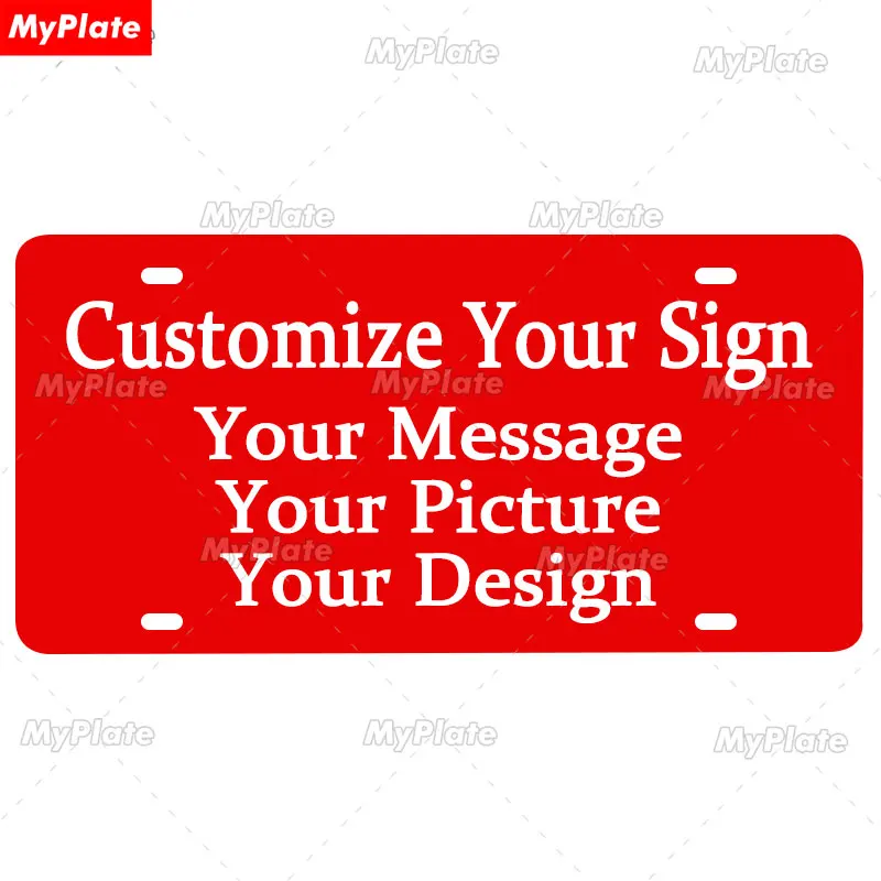 Personalized Name License Plate Metal Sign Wall Decor For Bar Wedding Gift