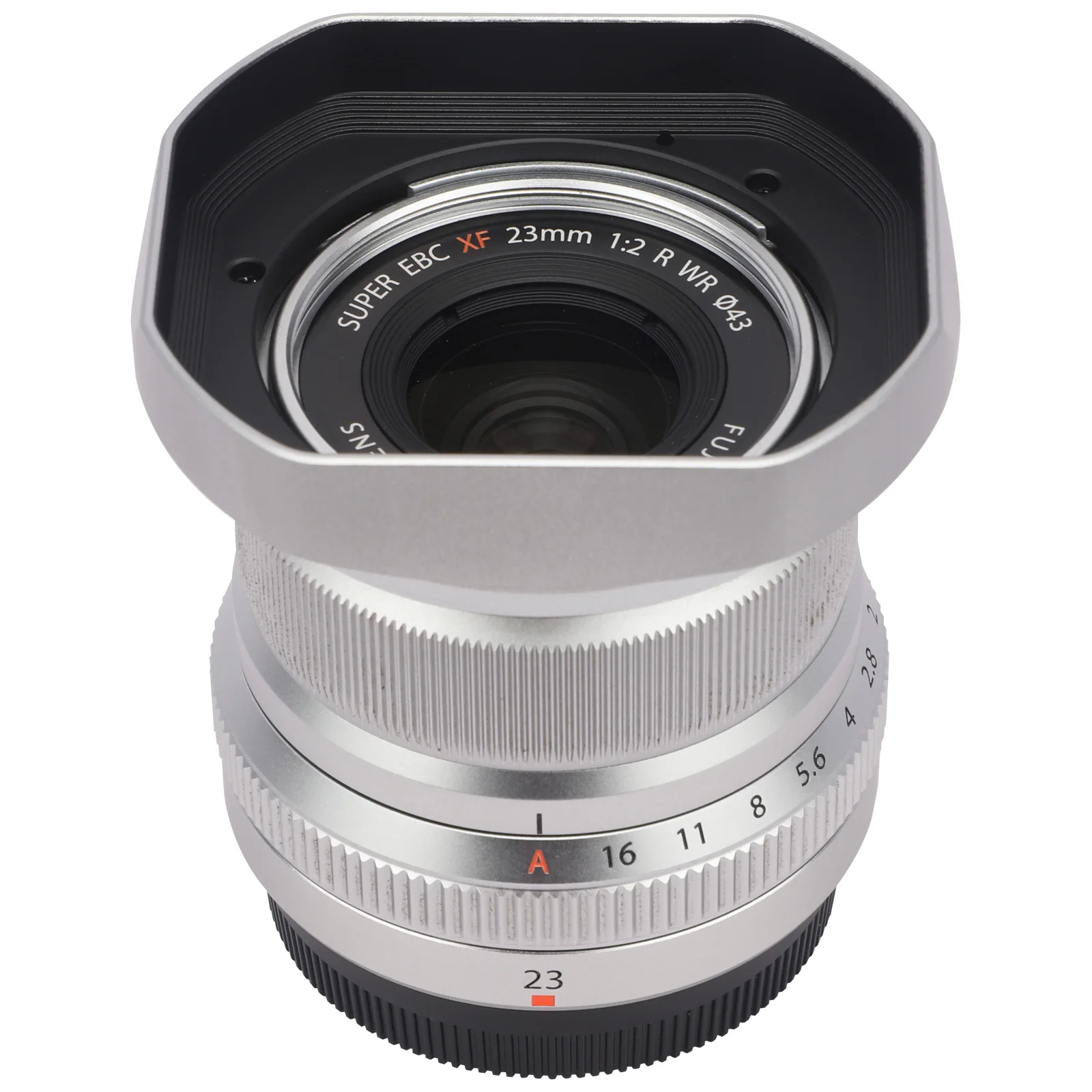 Квадратная Металлическая бленда Haoge LH-X35NS для объектива Fuji Fujifilm XF 23 мм f/2 R WR 35