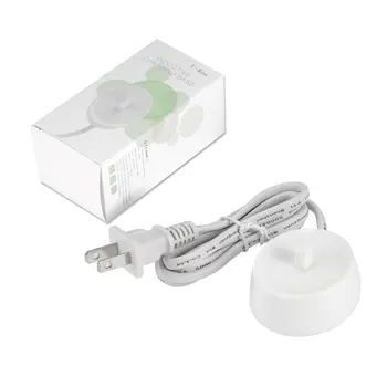 

Inductive Charging Base Electric Toothbrush Replacement Charger Model 3757 Portable Environmental ABS White For Travel