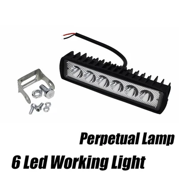 

18W Offroad Car 4WD camion tracteur bateau remorque 4x4 SUV ATV 12V Spot lumière d'inondation LED Bar LED llumière de travail