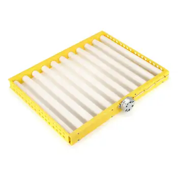 

220V Multi Eggs Incubator Turner Durable Rotary Automatic Roller Pattern Turner Tray Incubation Accessory 470X385mm