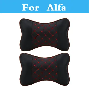 

Car Seat Headrest Pillow Cushion Car Neck Rest Cushion Pillow Mat For Alfa Romeo Giulietta Gt Gtv Spider Mito Disco Volante