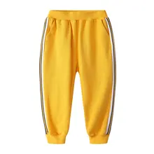 Спортивные штаны с гусеничным принтом для девочек, весна-осень, стиль, для мальчиков, брюки из чистого хлопка свободное прилегание, корейская мода