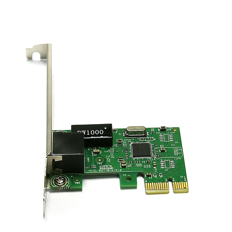 PCIe 1X NIC 10/100M Ethernet Быстрый сетевой адаптер карта RJ45 порт Lan Карта С Realtek RT8211B