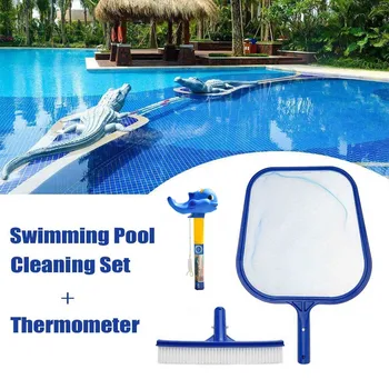 

Accessories Tool Maintenance Retractable Suction Head Leaves Aquarium Debris Fresh Fishpond Swimming Pool Water Cleaning Net Kit