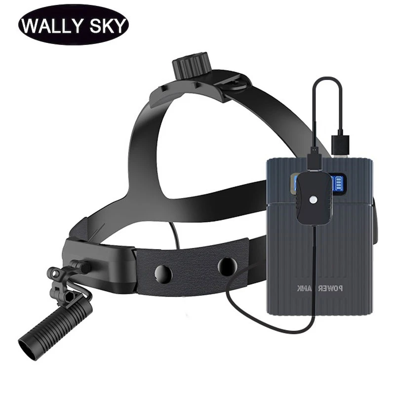 LED Headlamp 50000LUX High Intensity Surgical Headlight for Operation