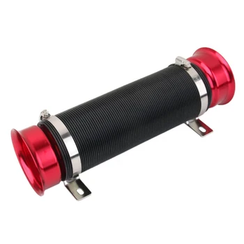 

With Horn Mouths Flexible Air intake Pipe Vehicle Extendable Hose Tube