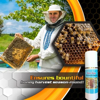 

60ml Bee Easy Attractant Spray Swarm Lure Portable for Farms Carpenter Beehive MU8669