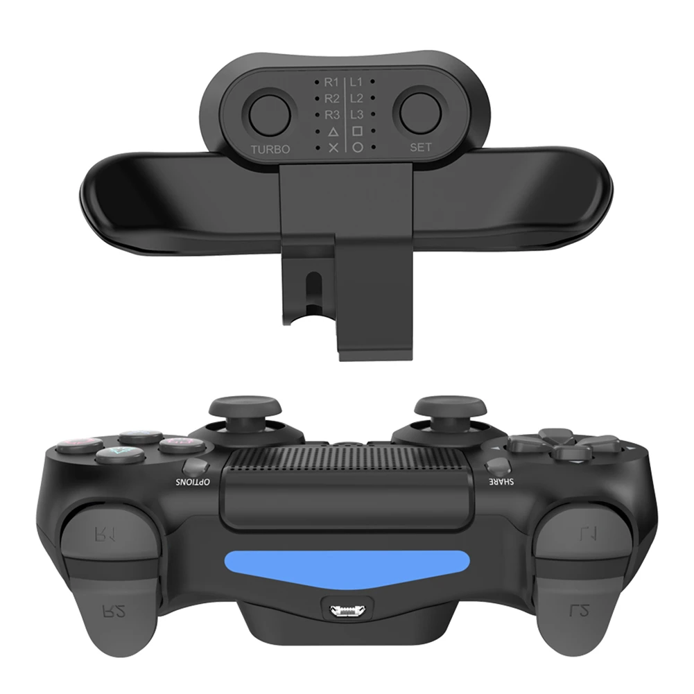 Térmico Solitario Maldición Mando extendido para PS4, botón trasero, accesorio, paletas para  DualShock4, teclas de extensión trasera con accesorios Turbo|Accesorios y  piezas de reemplazo| - AliExpress