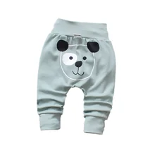 Детские штаны Популярные штаны-шаровары осенние штаны для мальчиков и девочек детские штаны Одежда для маленьких мальчиков и девочек до щиколотки От 1 до 4 лет с рисунком