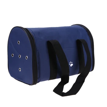 

Outdoor Foldable Waterproof Oxford Pet Bag Cat Dog Carrier Dog Supplies Cat Carrier Backpack Front Chest Bag Dog Supplies Blue L
