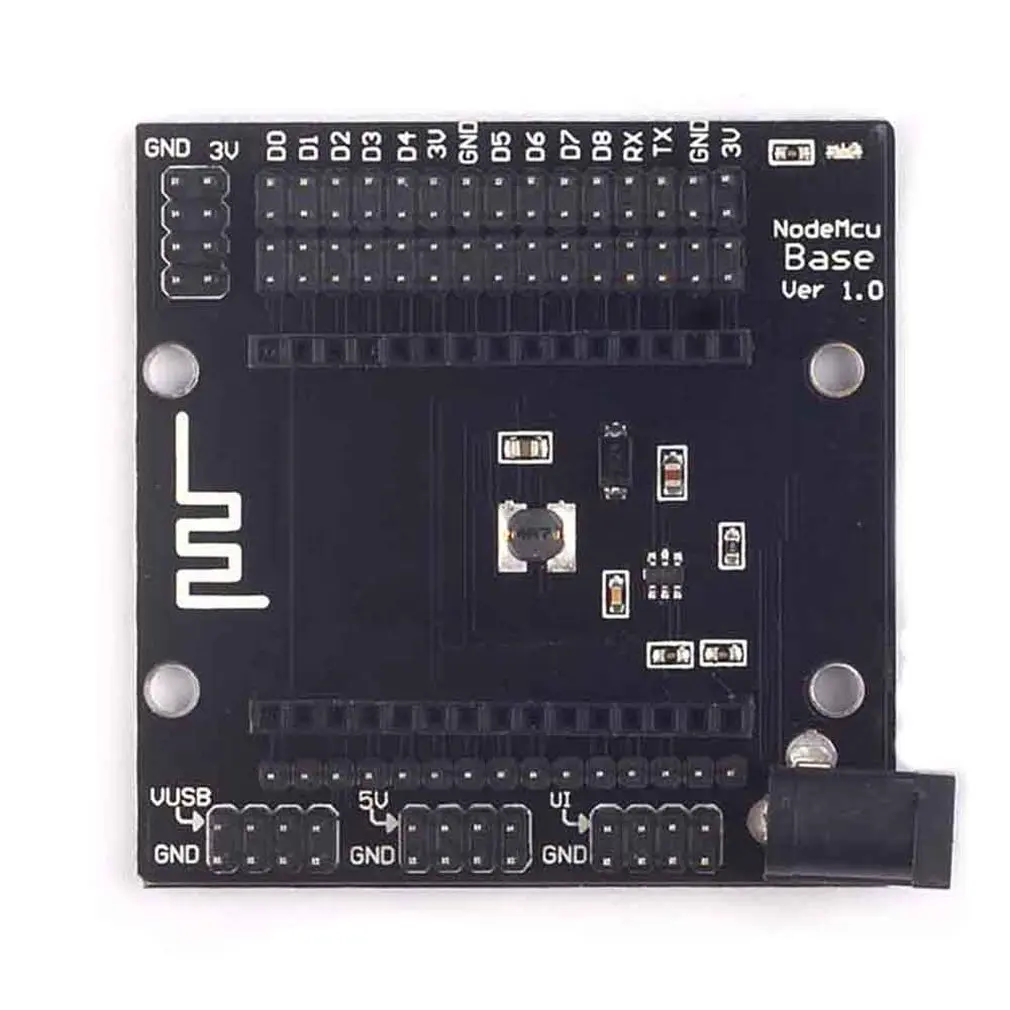 

Nodemcu V3 Backplane Nodemcu Lua Esp8266 Wifi Development Board Base Analog IO Port Easily Connected