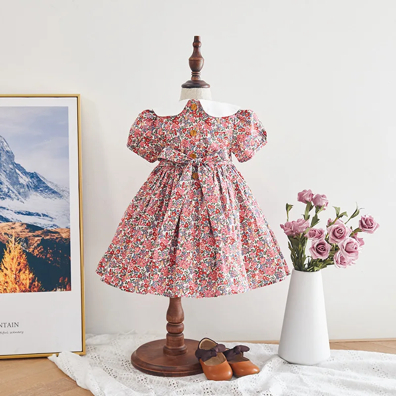 Vestido Infantil Princesinha Floral