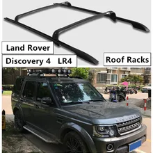 Для Land Rover Дискавери 4 LR4 2010- багажник на крышу поперечная багажная стойка бар высокое качество алюминиевый сплав Материал аксессуары