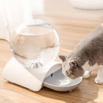 

2.8L Automatic Pet Feeder Water Drinking Fountain Feeding Container Water Dispenser Bubble Pet Bowls for Dogs Cat Supplies