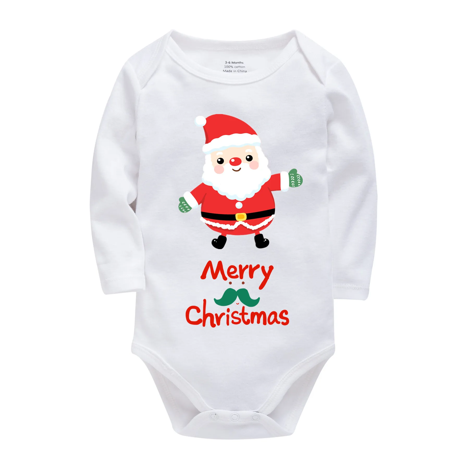 9-12 months Baby Boys Girls Onesie Sleepsuit Baby Grow ALL Inn One Pyjamas Snowman Christmas