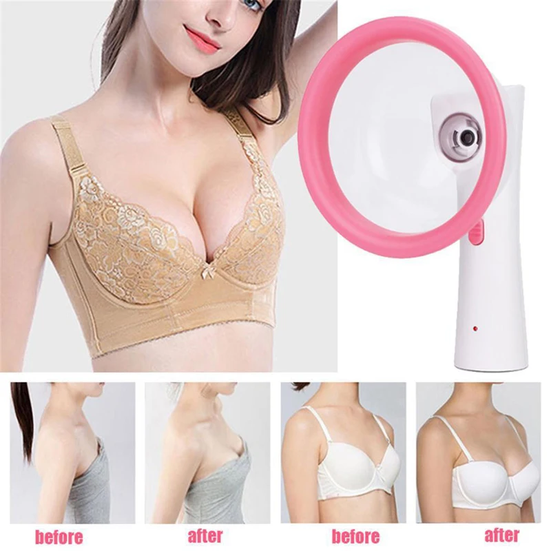 

Electric Breast Massager Infrared Heating Therapy Vacuum Pump Cup Enhancement Enlargement Chest Massage Breast Massager Tool