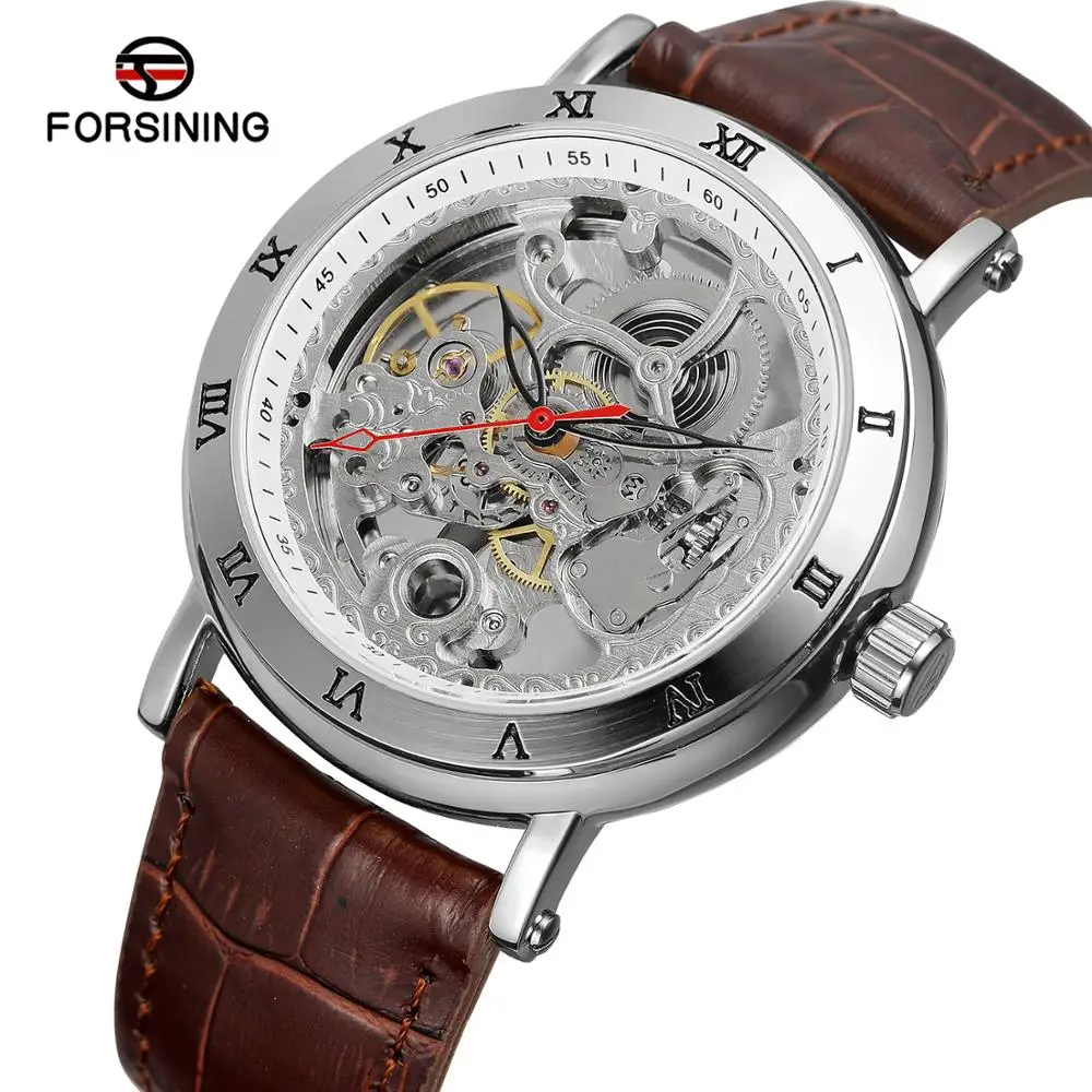 FORSINING-Casual-simple-men-s-automatic-mechanical-watch-round-hollow-dial-silver-case-brown-leather-strap (2)