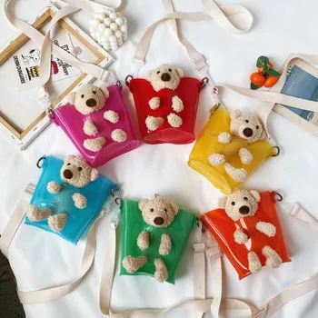 

Children Cartoon Plusg Toy Jelly Purse Girls Purses And Handbags Kids Purse Bags For Girl Toddler Coin Purses Lady Mini Clutch