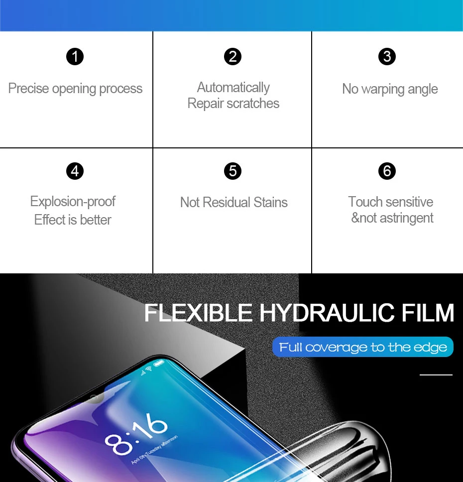 2 шт защита для экрана Гидрогелевая пленка для xiaomi Redmi note 7 5 Защитная пленка для Redmi note 7 5 4X K20 для xiaomi 9 не стекло