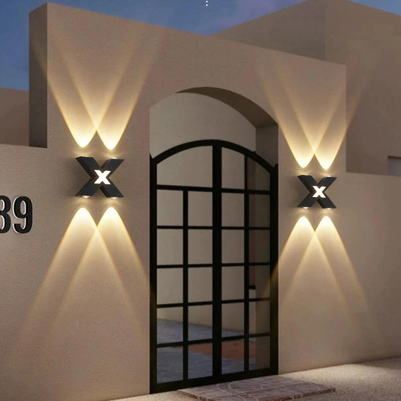 IP65 outdoor waterproof wall light 220V 4W/6W/7W LED light villa park courtyard porch sconce decorative lighting wall light led wall lamp led light