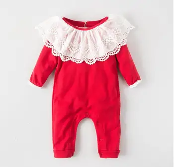 

Newborn baby jumpsuit, baby boy and baby cotton covered foot jumpsuit. 2