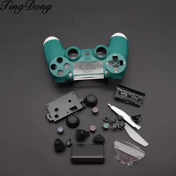 

jds 040 JDM-040 Replacement Full Set Housing shell and buttons For DualShock 4 PlayStation 4 PS4 Pro V2 Controller Case Screws