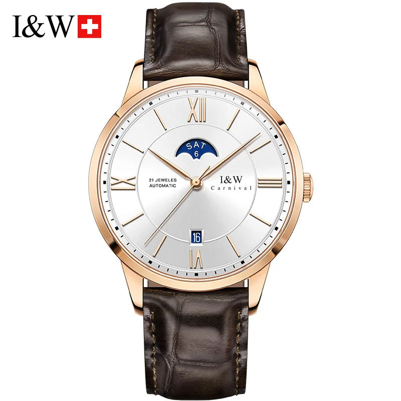 Orologio Meccanico Da Uomo In Acciaio Con Fasi Lunari Gmt Tourbillon Orologio Da Uomo Miyota Orologio Da Polso Automatico In Vetro Zaffiro Con Cinturi