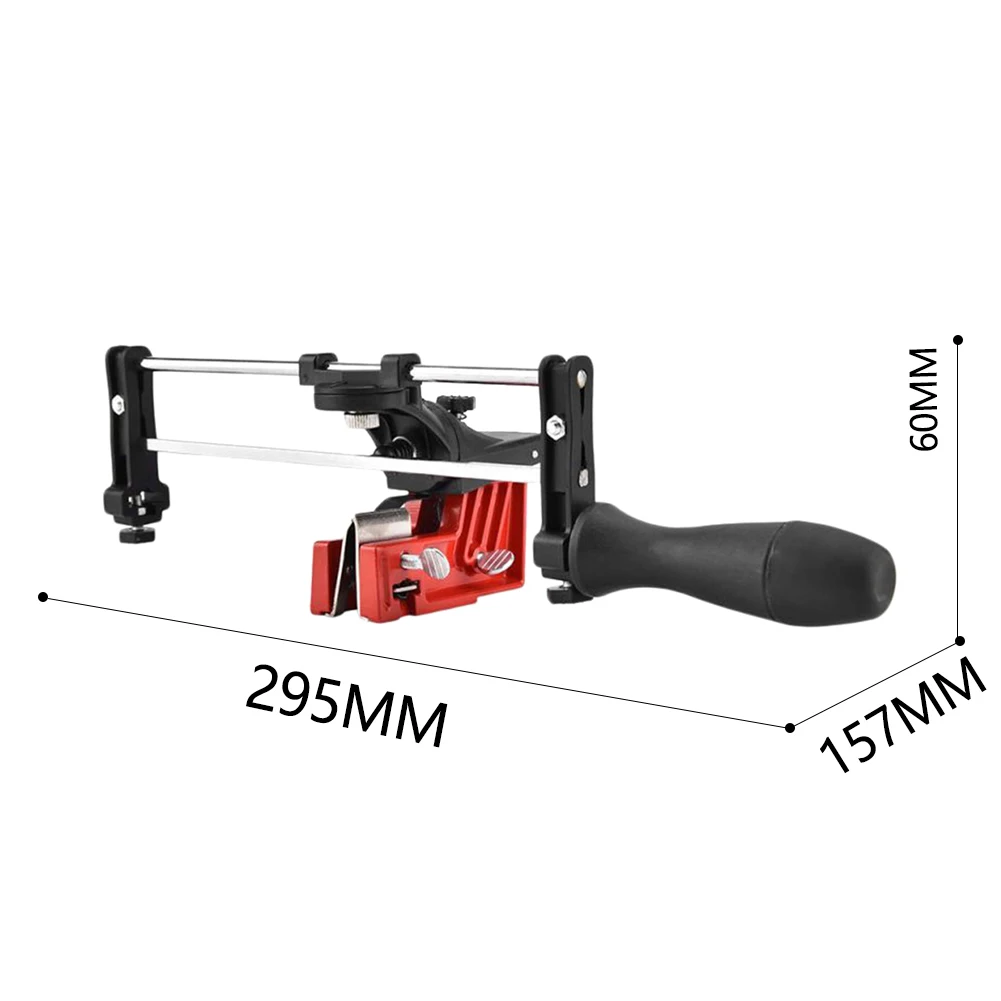 Прочные аксессуары шлифовальная направляющая Замена бензопилы металлическая садовая газонокосилка универсальная цепная точилка