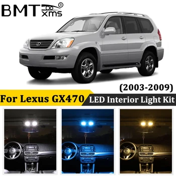 

BMTxms Canbus Auto LED Interior Map Dome Trunk Light Kit For Lexus GX 470 GX470 2003-2009 Car Lighting Accessories