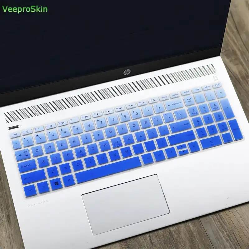 Transparent Saco Chiclet Keyboard Skin for HP Pavilion 15-N260TX Notebook