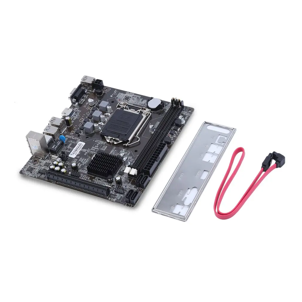 High Compatibity H81-1150 Computer Gigabit Ethernet Mainboard Motherboard Core CPU Board DDR3 Support LGA 1150
