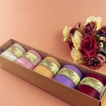 

5 Pcs Candles Scented Decorative Candles Christmas Aromatherapy Vela Perfumada Bougie Decoratif Birthday Candle Making Jar 50B18