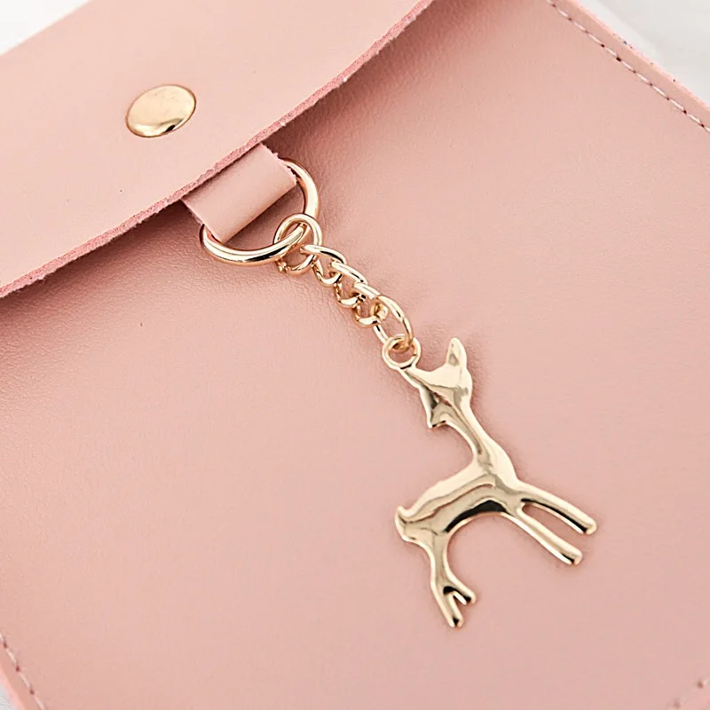 

2019 New Style Women's Verticle Mobile Phone Practical Change Simple Mini Bag Circular Ring Messenger Bag
