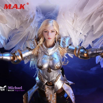 

Full Set 1/6 Lucifer LXF1703 Wings of Dawn Armor Costume Sword Ver/Angel Ver 12" Action Figure Cosplay Weapon for Fan collection
