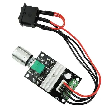 

DC Adjustable 6V 12V 24V 3A 80W Motor Speed Controller Speed Reversible Switch 1203BB DC motor driver Forward and reverse