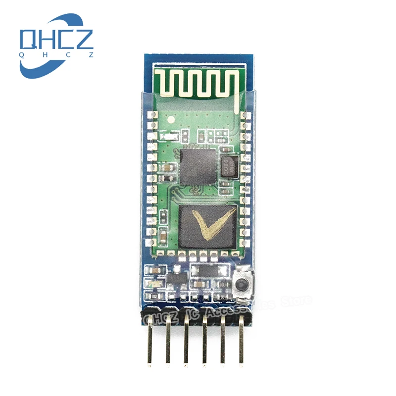 

HC-05 Master-Slave 6Pin Anti-Reverse, Встроенный последовательный модуль Bluetooth, беспроводной последовательный для Arduino