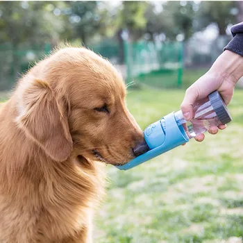 

Pet Dog Water Bottle Universal 300ml U Slot Pullable Water Feeder Outdoor Portable Cat Feeding Bottles Pets Drink Supplies