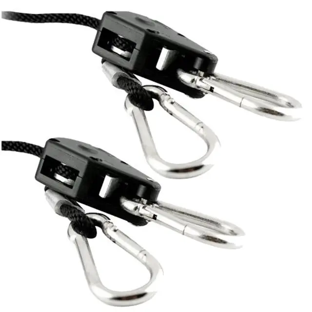 1/8 "" Szíjtárcsa -Kötél Racsnis Reteszelő Fogas Emelő Zsinór Sátor Szoba Ventilátor Növény - Image 3